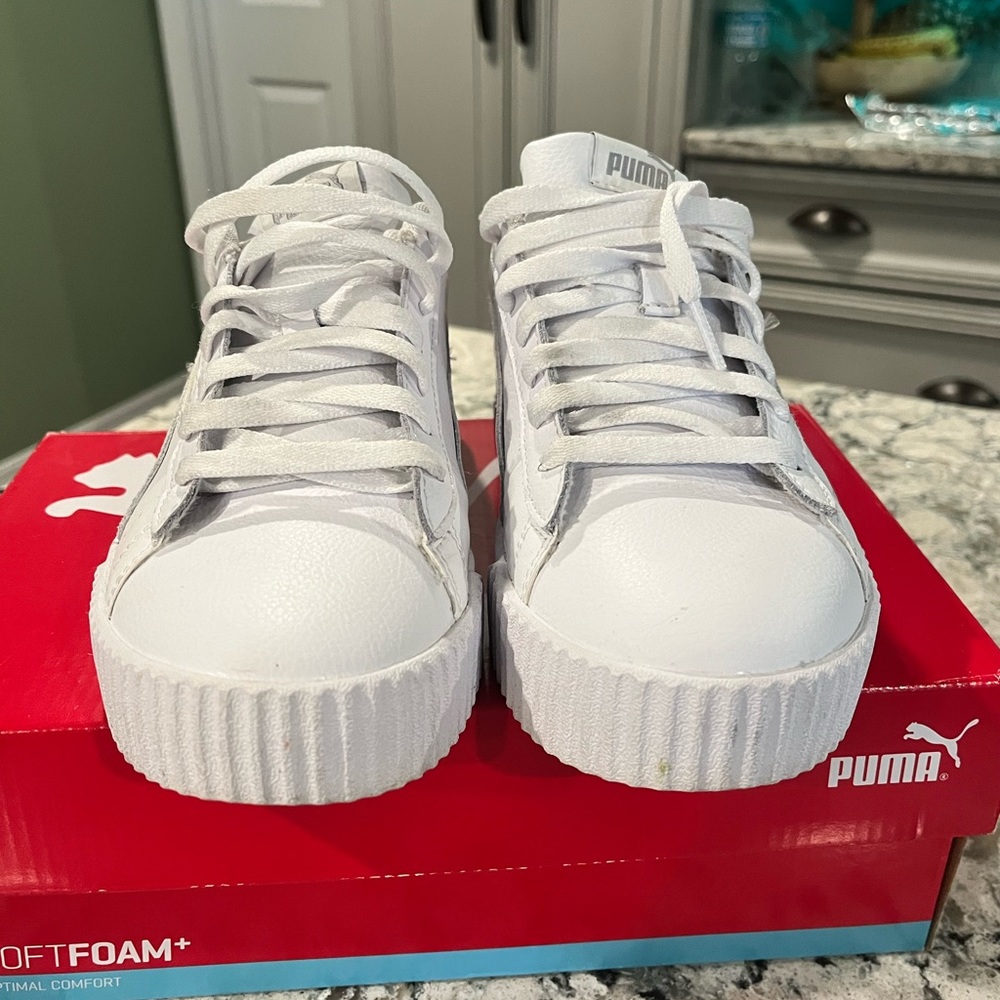 White Puma Sneakers